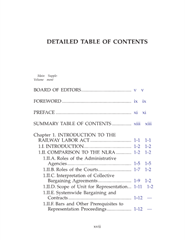 Screenshot of a detailed table of contents in Trados Studio with two folio columns. The first column text is not aligned with the second column due to varying character lengths.