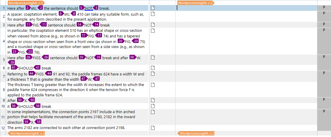 Screenshot showing the correct segmentation for the whole sample file provided.