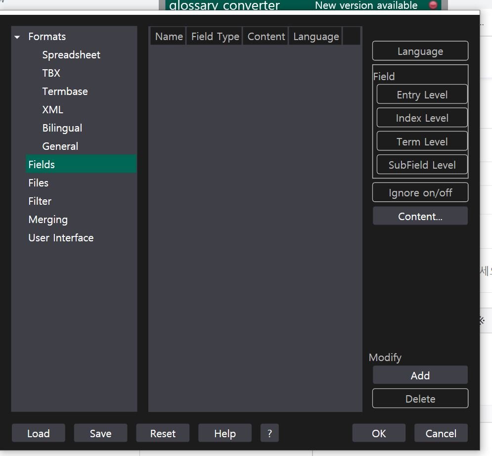 glossary converter를 다운했는데 언어 설정. 2. RWS AppStore Applications RWS