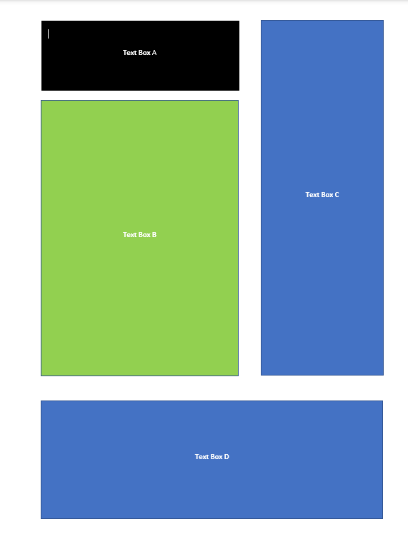 is-there-any-way-to-align-two-text-boxes-horizontally-on-the-same-page