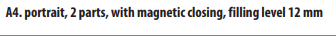Screenshot of a PDF file showing English translation with a dot after 'A4' instead of a comma.