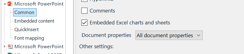 Embedded Worksheet Or Chart Detected Refresh Embedded Object Manually In PowerPoint Application 