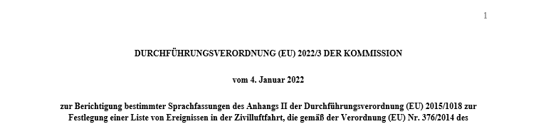 Exported target document in Word with text correctly formatted in caps lock as per the tags imported from Trados Studio.