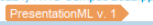 Screenshot showing Trados Studio file type as 'PresentationML v. 1'
