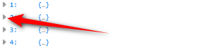 Screenshot showing Trados Studio with a red arrow pointing to an expanded menu item number 2 with empty content brackets.