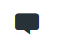 Icon of a speech bubble representing the messaging feature on the Trados Studio Community web page.