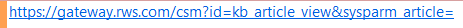 Screenshot of a final simplified URL leading to the correct knowledge base article for Trados Studio.