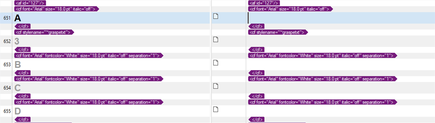 Strange behaviour of tags in Adobe FrameMaker 82020 MIF V2 2. Trados