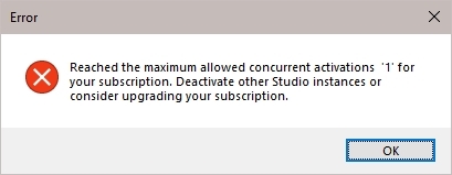 Error message in a dialog box reading 'TranslationProviderThrewException'.