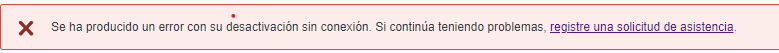 Error message in Trados Studio stating 'An error has occurred with your offline deactivation. If you continue to have problems, register a support request.'