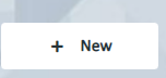 Close-up of the '+New' button in Trados Studio, indicating where to click to create a new thread.