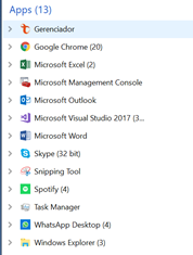 Screenshot of Task Manager not showing SDL Analyse running in the background.