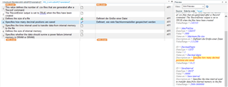 Trados Studio interface showing a segment with 'Description-en' added to 'for-each-select' and an error message indicating segment confirmation issue.