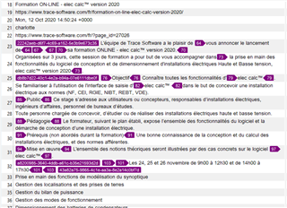 Trados Studio preview window showing a detailed view of translated text with formatting tags and highlighted sections.