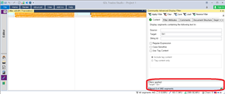 Screenshot of Trados Studio interface showing an error message 'Failed to save target content' in the bottom right corner.