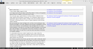 Trados Studio screenshot showing a document with highlighted text and a warning message about tag mismatches in the translation.