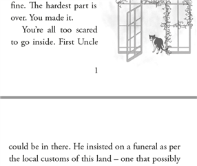 PDF view of a document with a page number separating text, illustrating the issue in Trados Studio.