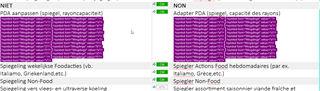 Screenshot of Trados Studio translation issue, showing Dutch text not translated to French, highlighted in purple.