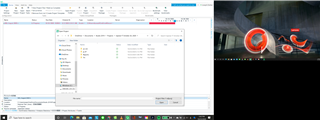 Screenshot of Trados Studio project folder with missing *.sdlproj file. Folders en-US, ja-JP, Reports, Tm are visible but no project file at the bottom.
