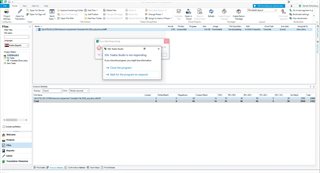Trados Studio application with an 'SDL Trados Studio is not responding' error window, indicating the program has crashed.