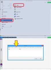 Screenshot of Trados Studio settings with 'Options' highlighted in red and 'Automatic updates' tab selected.