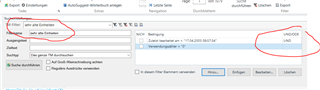 Screenshot of Trados Studio showing the Batch Delete window with filters set to 'with zero Context TM' and 'date is before' fields circled, and a 'NO' indicator next to 'Deleted segments'.
