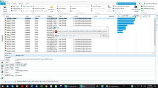 Trados Studio error message window overlaying the program interface, displaying 'Access to the path C: Users gan StarTransit xxxxxxxx-xxxx-xxxx-xxxx-xxxxxxxxxxxx is denied'.