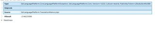 Screenshot of Trados Studio error message indicating a file path issue with the plugin 'SDL.Community.Toolkit.Core.dll'.