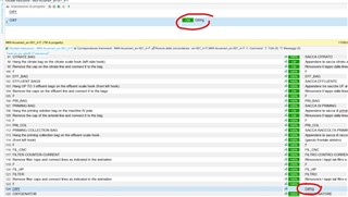 Trados Studio screenshot with the segment 'OXY' translated differently, no warning message present.