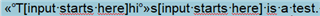 Screenshot showing Trados Studio editor with incorrect cursor placement after inserting straight quotation mark, cursor jumps forward.