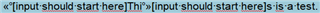 Screenshot displaying Trados Studio editor with incorrect cursor behavior after inserting straight quotation mark, cursor jumps backward.