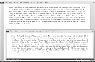 Screenshot of Trados Studio software showing a text segment with a missing space at the end before the segment confirmation.