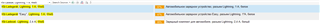 Trados Studio segment 309 showing '2,4' not replaced by '1' in Russian TM, resulting in less than 100% match.