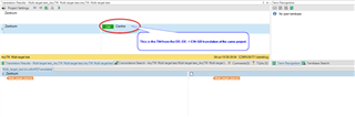 Trados Studio screenshot showing the 'Update Main Translation Memories' batch task selected with a green checkmark indicating successful completion.