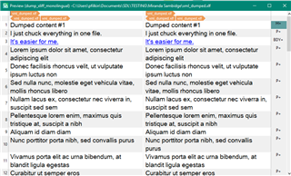 Preview in Trados Studio comparing source and target text after applying custom XML file type.