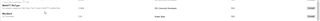 Screenshot of Trados Studio showing an empty plugin management window with no plugins listed.