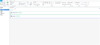 Trados Studio interface showing a project with one error and one warning in the 'Messages' tab.