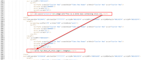 Screenshot of Trados Studio showing an XML file with embedded HTML and sentences split across fields, highlighted with red arrows and boxes.