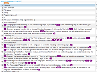 Screenshot of Trados Studio showing a project preparation interface with options for file type, language selection, and adding languages. No visible errors or warnings.