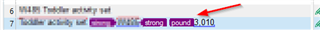 Screenshot of Trados Studio showing a segment of text with a highlighted HTML entity £ and pricing information 3,010.