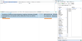 Trados Studio screenshot showing the filtering options with 'Previous source data - 100% match' selected, segment 4 highlighted, and segment 2 not included in the filter results.