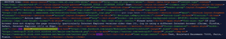 Detailed view of HTML code in Trados Studio with multiple lines underlined in red, highlighting potential issues or errors.