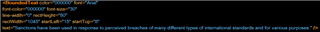 Screenshot of Trados Studio error message indicating 'Not translatable' for the BoundedText element.