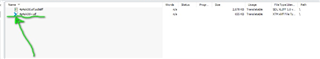 Screenshot showing Trados Studio interface with an arrow pointing to a custom filetype named 'XLIFF2' indicating it is not a default setting.