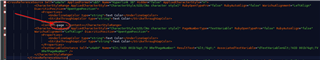 Screenshot of Trados Studio showing an error in ICML target file with a red arrow pointing to untranslated text within the code.