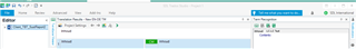 Close-up of Trados Studio 'View' tab showing the 'Reset Windows Layout' button without any visible errors or warnings.