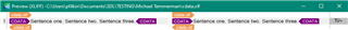 Trados Studio interface with segmented text, source column filled, target column empty, indicating untranslated segments.