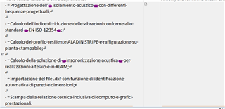 Screenshot of Trados Studio showing text with segmentation. A purple cursor indicates a point in the text, with no visible errors or warnings.