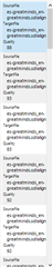 A similar blurred list of aligned segments with quality scores, but with more segments selected, highlighted in blue.