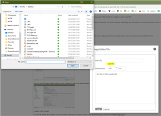 Trados Studio file upload window overlaid on a file explorer, with the 'Upload' button highlighted.